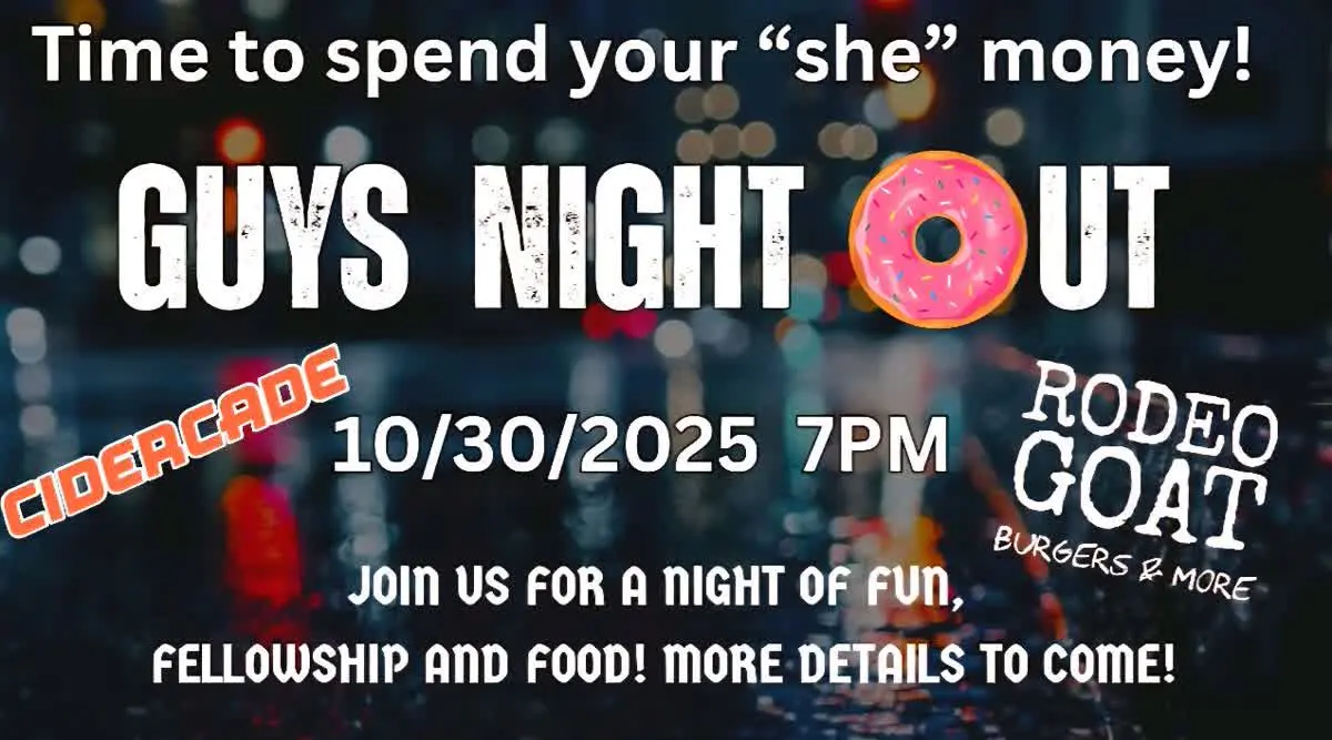 Men's Night out 10.30.25 Revised