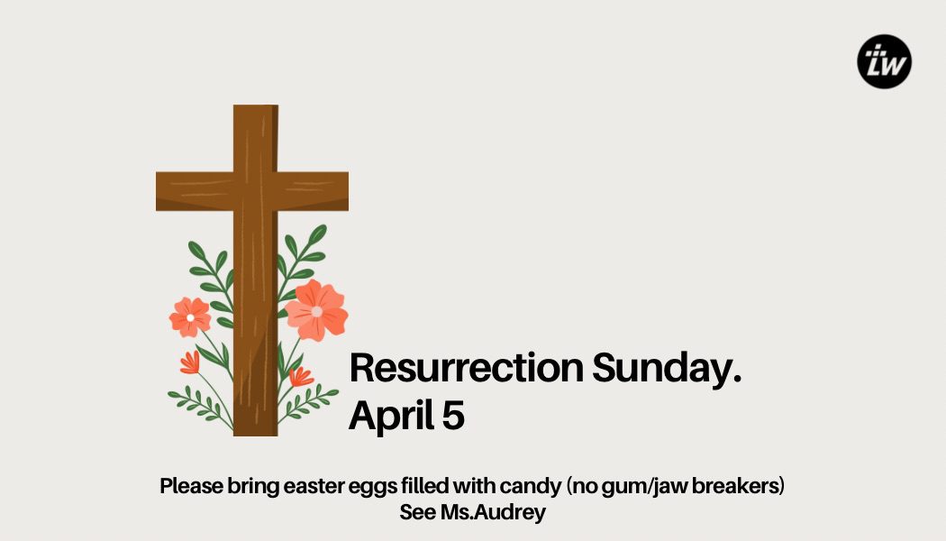 Easter Sunday. April 5